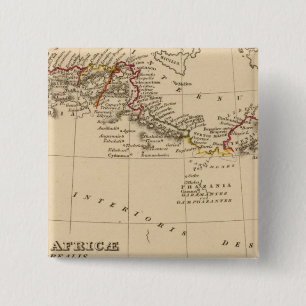Badge Carré 5 Cm Afrique 37