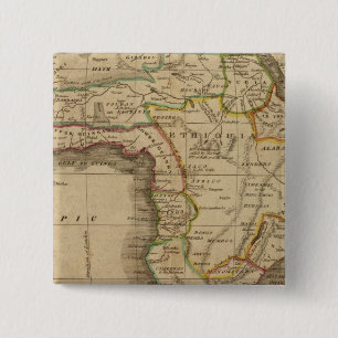 Badge Carré 5 Cm Afrique 41