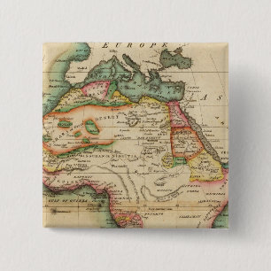 Badge Carré 5 Cm Afrique 43