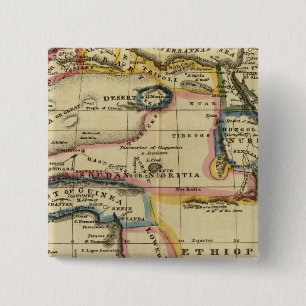 Badge Carré 5 Cm Afrique 7