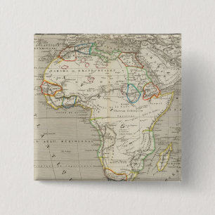 Badge Carré 5 Cm Afrique 8