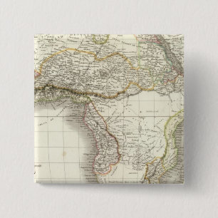 Badge Carré 5 Cm Afrique - Afrique