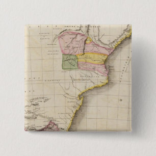 Badge Carré 5 Cm Afrique australe