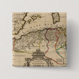 Badge Carré 5 Cm Afrique du Nord 3