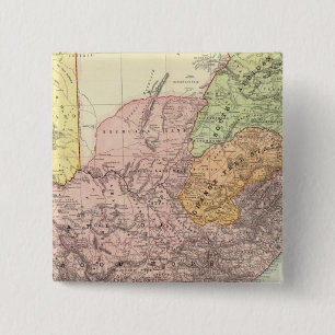 Badge Carré 5 Cm Afrique du Sud 5