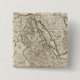 Badge Carré 5 Cm Afrique et Égypte