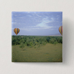 Badge Carré 5 Cm Afrique, Kenya, Réserve nationale du Masai Mara, 2