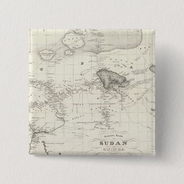 Badge Carré 5 Cm Afrique occidentale (Devant)