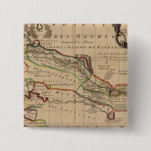 Badge Carré 5 Cm Afrique occidentale 3