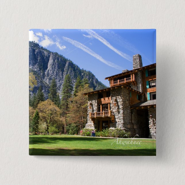 Badge Carré 5 Cm Ahwahnee (Devant)