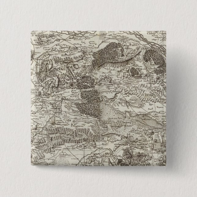 Badge Carré 5 Cm Aix (Devant)