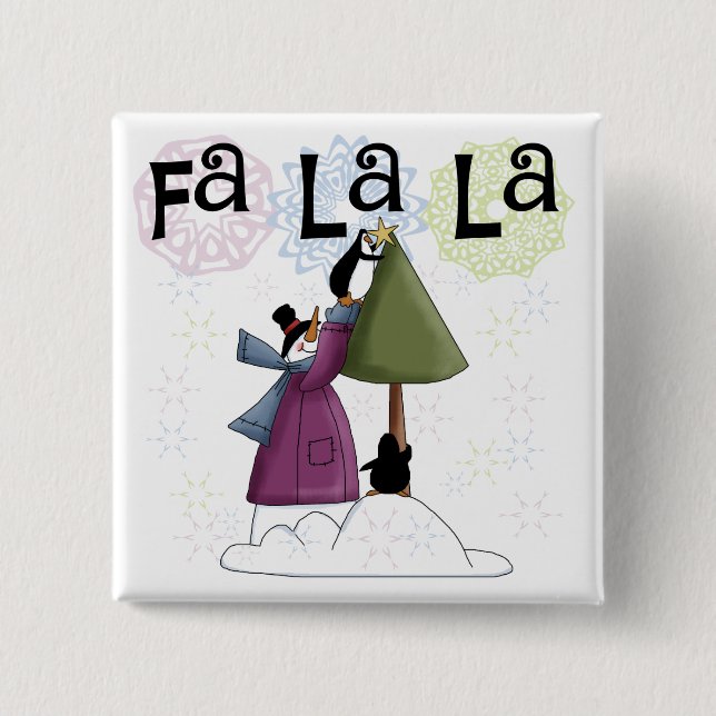 Badge Carré 5 Cm Ajout de T-shirts et cadeaux Star Holiday (Devant)