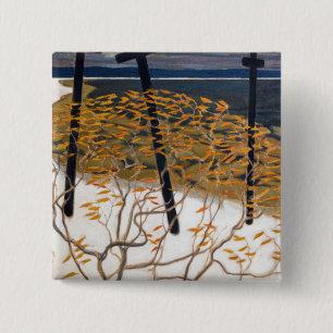 Badge Carré 5 Cm Akseli Gallen-Kallela - Automne