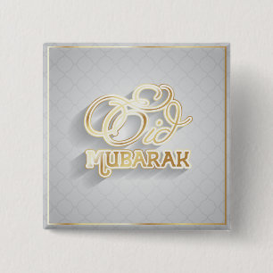 Badge Carré 5 Cm Al Adha et Fitr de Ramadan