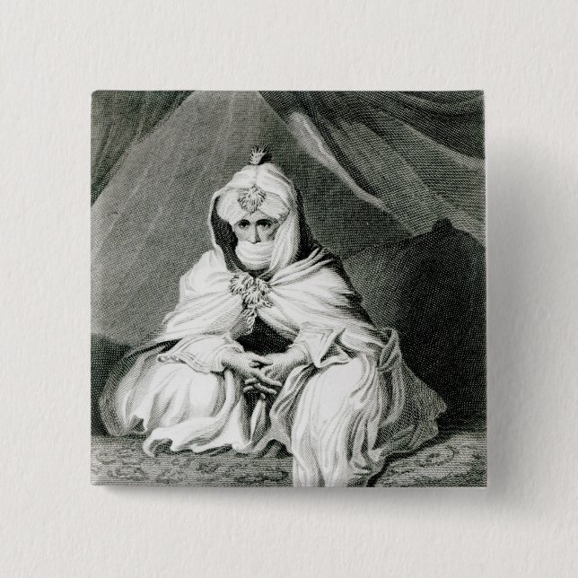 Badge Carré 5 Cm Alameen Ben Mohamed (Devant)