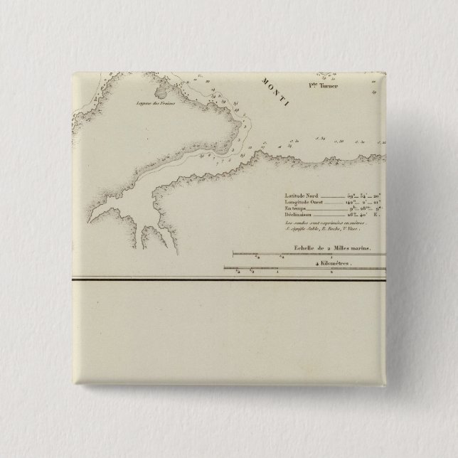 Badge Carré 5 Cm Alaska 8 (Devant)