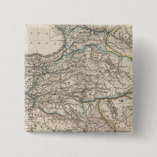 Badge Carré 5 Cm Albanie, Ibérie, Colchis, Arménie, Mésopotamie