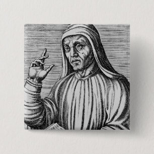 Badge Carré 5 Cm Alcuin de York