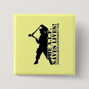 Badge Carré 5 Cm ALF sauve les vies