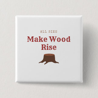 Badge Carré 5 Cm All size Make Wood Rise