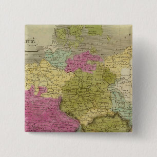 Badge Carré 5 Cm Allemagne 20