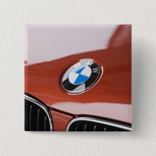 Badge Carré 5 Cm Allemagne, Bayern-Bavière, Munich. BMW Welt Car 2