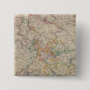 Badge Carré 5 Cm Allemagne de l'Ouest