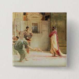 Badge Carré 5 Cm Alma-Tadema  Caracalla : AD 211, 1902