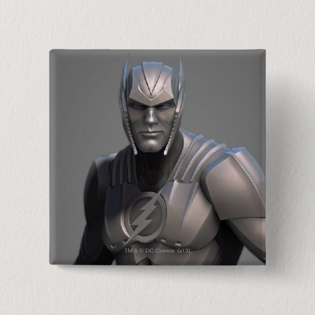 Badge Carré 5 Cm Alternate Flash (Devant)