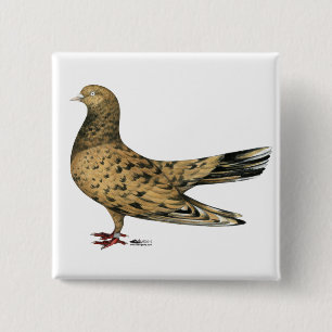 Badge Carré 5 Cm Amande à pigeon à rouleaux orientaux
