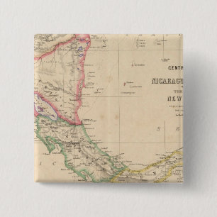 Badge Carré 5 Cm Amérique centrale 9