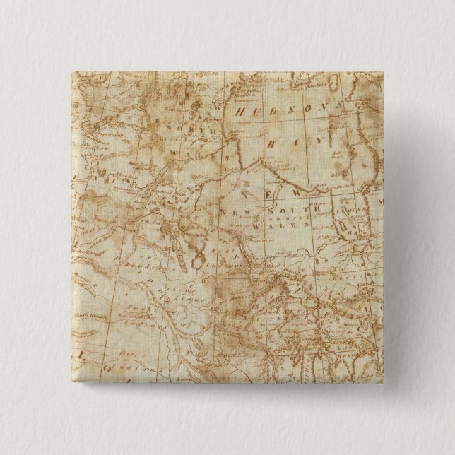 Badge Carré 5 Cm Amérique du Nord 1804 (Devant)