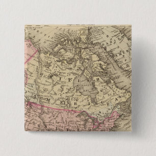 Badge Carré 5 Cm Amérique du Nord 19