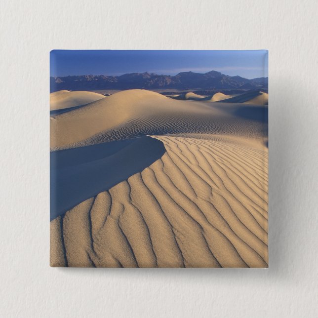 Badge Carré 5 Cm Amérique du Nord, États-Unis, Californie, vallée d (Devant)