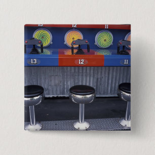 Badge Carré 5 Cm Amérique du Nord, États-Unis, Missouri, Saint-Loui