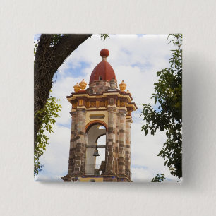 Badge Carré 5 Cm Amérique du Nord, Mexique, État de Guanajuato, San