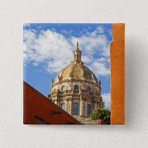 Badge Carré 5 Cm Amérique du Nord, Mexique, État de Guanajuato, San