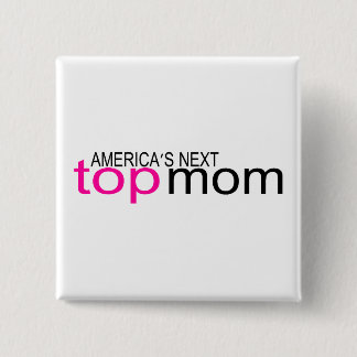 Badge Carré 5 Cm Amérique - Top Maman