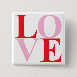 Badge Carré 5 Cm AMOUR d'art de bruit