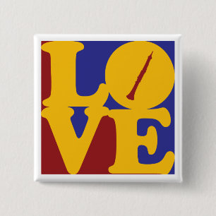 Badge Carré 5 Cm Amour de hautbois