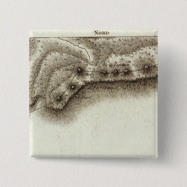 Badge Carré 5 Cm andorrure (Devant)