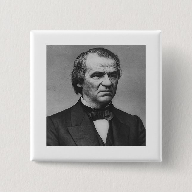 Badge Carré 5 Cm Andrew Johnson (Devant)