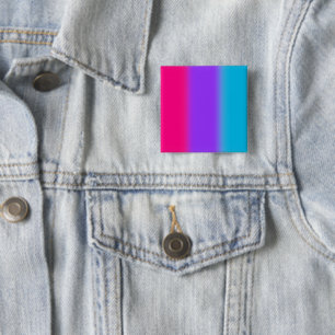 Badge Carré 5 Cm Androgynous Pride Gradient - Androgynous Flag