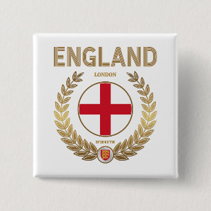 Badge Carré 5 Cm Angleterre