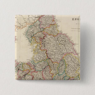 Badge Carré 5 Cm Angleterre 3