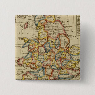 Badge Carré 5 Cm Angleterre, Pays de Galles 6