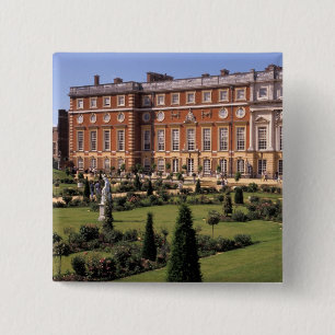 Badge Carré 5 Cm Angleterre, Surrey, Hampton Court Palace.