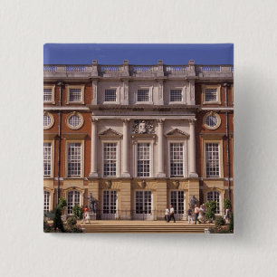 Badge Carré 5 Cm Angleterre, Surrey, Hampton Court Palace.2