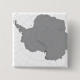 Badge Carré 5 Cm Antarctique