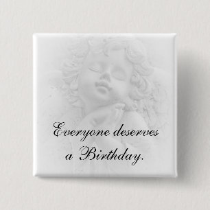 Badge Carré 5 Cm Anti-avortement